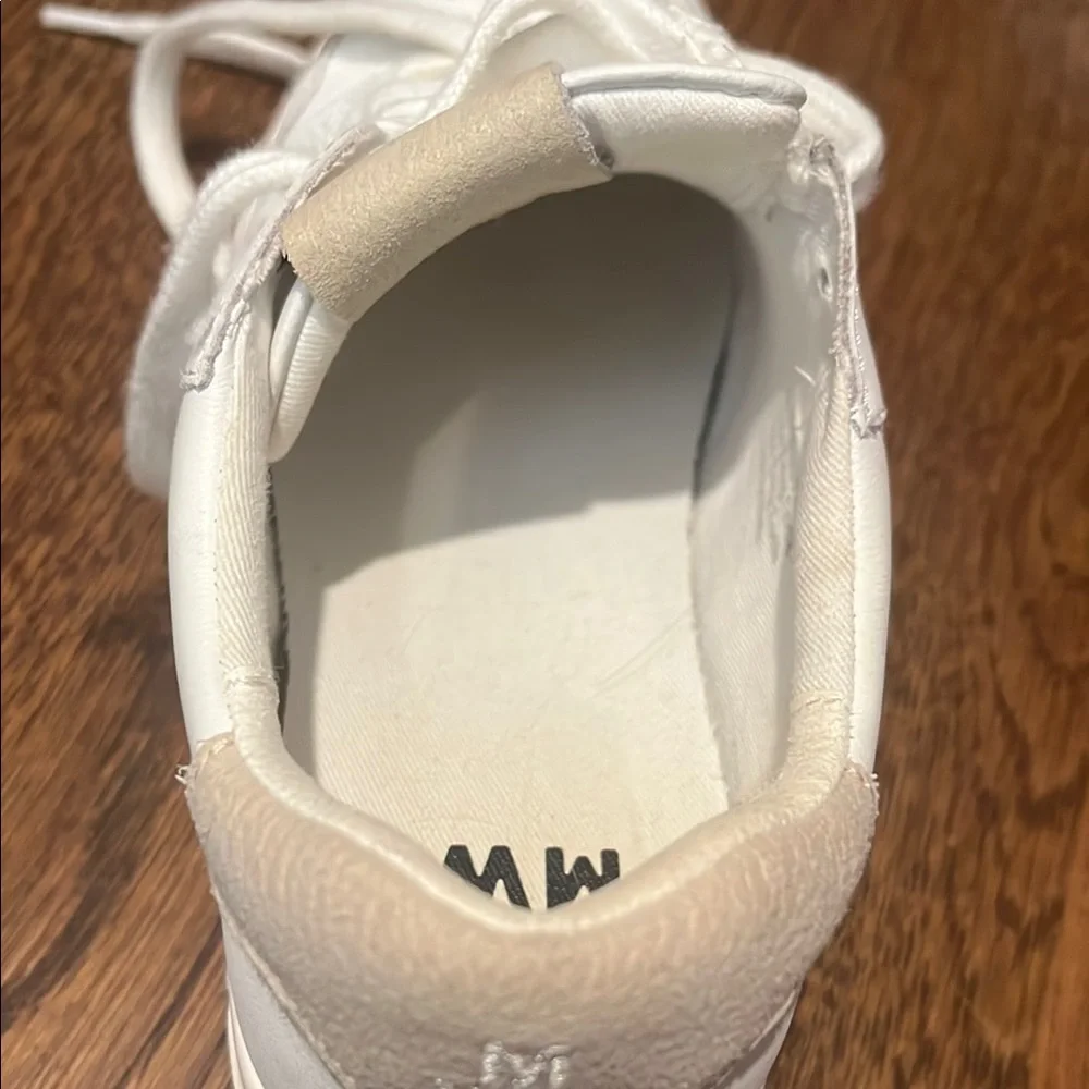 Madewell MWL White Leather Sneakers - Picture 10 of 11